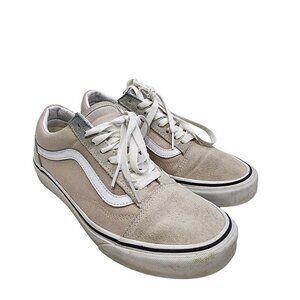 VANS 508731 Old Skool Classics Canvas and Suede Skater Shoes Men's 7 Women's 8.5